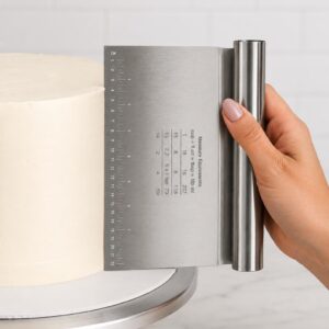 Large Steel Dough Scraper/Cutter 22cm