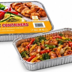Foil Container with Lid