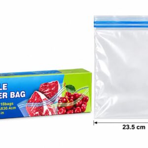 Double Zipper Bag 23.5cm x 30.4cm