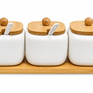 Ceramic Kitchen Storage Canister Square